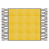 Alfombras baldosas Ceramique Carpet borde 1 Francesco De Maio Giallo CARPET-24.F01.B01-G