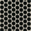 Tela Fifties Casamance Noir de Lune 47690268