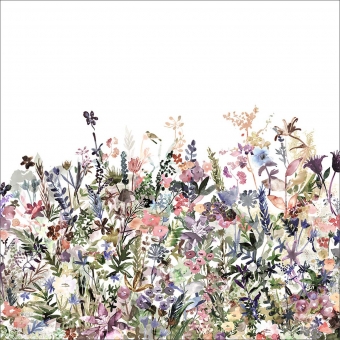 Papeles pintados panorámico May Meadow Pastel