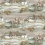 Papel pintado Morning Gallop Mulberry Grey Sand FG097.A46