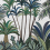 Papeles pintados panor&aacute;mico Palm Street Les Dominotiers Vert DOM614