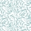 Papel pintado Pia Claire de Qu&eacute;netain Turquoise pia-claire