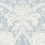 Papel pintado French Artichoke Damask York Wallcoverings Periwinkle DM4955