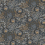 Papel pintado Pers&eacute;e Casamance Noir cuivré 75391528