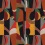 Tela Fascination Casamance Bordeaux/Tangerine 50040419