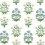 Papel pintado Mughal rosa Rifle Paper Co. Indigo RP7347