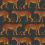 Papel pintado Leopard Walk Cole and Son Noir/Marron 109/2008