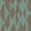Papel pintado Oblique Cole and Son Teal 105/11048
