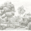 Papeles pintados panor&aacute;mico Landscape Masureel Crayon DG3LAN1011+12+13