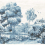 Papeles pintados panor&aacute;mico Landscape Masureel Delft DG3LAN1031+32+33