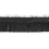 Effil&eacute; mohair Neva 30mm Houl&egrave;s Charbon 33180-9990