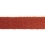 Ribetes mohair Neva Uni 30mm Houl&egrave;s Cuivre 32006-9300
