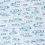Papel pintado Clear U&ntilde;asds Thibaut Blue T13317