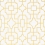 Papel pintado Fretwork Thibaut Yellow T20873