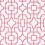 Papel pintado Fretwork Thibaut Pink T20872
