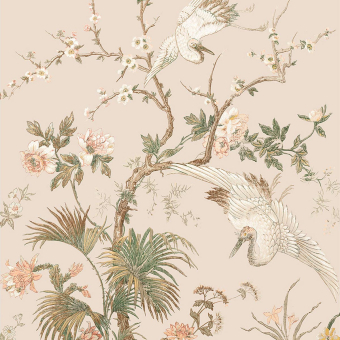 Papeles pintados panorámico Fleurs de Prunier