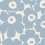 Papel pintado Unikko Marimekko Blue 25103