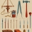 Papeles pintados panor&aacute;mico Old Tools Mindthegap Beige WP20599