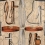 Papeles pintados panor&aacute;mico Equestrian Equipment Mindthegap Taupe WP20633