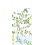 Papeles pintados panor&aacute;mico Verger Little Cabari 150x330 cm - 3 tiras - Parte A DM-ST-H330X150-VER-VER-A