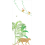 Papeles pintados panor&aacute;mico Jungle Little Cabari 150x330 cm - 3 tiras - Parte B DM-ST-H330X150-JUN-VER-B