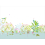Papeles pintados panor&aacute;mico Botanique rosa Little Cabari 450x330 cm - 9 tiras - Piezas ABC DM-ST-H330X450-BOT-ROS