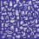 Papeles pintados panor&aacute;mico D&eacute;coupes Etoffe.com x Claire Prouvost Bleu decoupes-ble