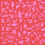Papeles pintados panor&aacute;mico D&eacute;coupes Etoffe.com x Claire Prouvost Rose/Rouge decoupes-rou