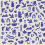 Papeles pintados panor&aacute;mico D&eacute;coupes Fond Clair Etoffe.com x Claire Prouvost Bleu decoupesfc-ble