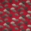 Tela Dandelion Clocks Sanderson Red DOPNDA201
