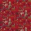 Tela Pagoda River Sanderson Red/Gold DVIPPA203