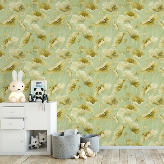 Papel pintado Lotus Leaf