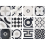 Gres porcel&aacute;nico Black & White Mix Fioranese Mix CBW20R