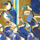 Papeles pintados panor&aacute;mico The Groovers Wall&dec&ograve; Blue WDGR2002