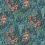 Papel pintado Green Wall Osborne and Little Blue W7687-01