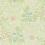 Papel pintado Larkspur Morris and Co Green/Coral DARW212558