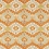 Tela Merton Morris and Co Burnt Orange/Chartreuse MCOP226994