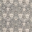 Tela Pure Honeysuckle & Tulip Print Morris and Co Black Ink DMPN226482