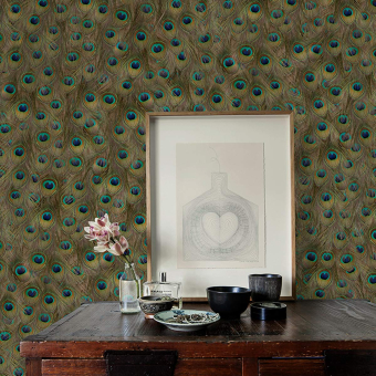 Papel pintado Peafowl