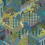 Papel pintado Miami Cole and Son Blue 105/4018