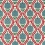 Tela Anar Trellis Zoffany Serpentine/Crimson ZCOT333294