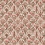 Papel pintado Eventails floraux M&eacute;riguet-Carr&egrave;re Paris Cinabre eventail-cinabre