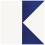 Baldosa Alfabetile K Mavi Ceramica Cobalt/Blanc alfabetile_k_20x20