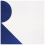 Azulejo Alfabetile R Mavi Ceramica Cobalt/Blanc alfabetile_r_20x20
