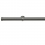 Tringle Bouchon 25 kit pose mur pour &oelig;illets Houl&egrave;s Acier Brossé T5036-31