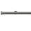 Tringle Absis 25 kit pose mur pour &oelig;illets Houl&egrave;s Acier Brossé T5037-31