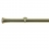 Tringle Absis 25 kit pose mur pour &oelig;illets Houl&egrave;s Laiton Poli T5037-12