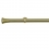 Tringle Absis 25 kit pose mur pour &oelig;illets Houl&egrave;s Laiton Mat T5037-24