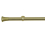 Tringle Absis 31 kit pose mur pour &oelig;illets Houl&egrave;s Laiton Mat T5051-24