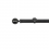 Tringle Boule 25 kit pose mur pour &oelig;illets Houl&egrave;s Nickel Noir T5038-34